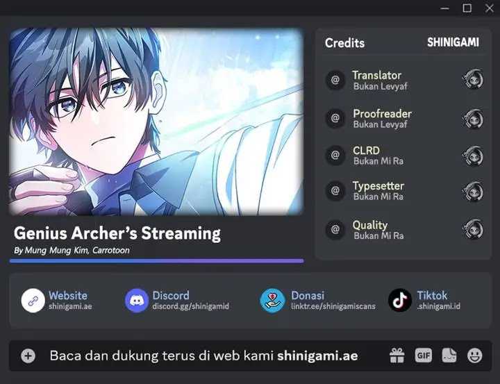 Genius Archer’s Streaming Chapter 57