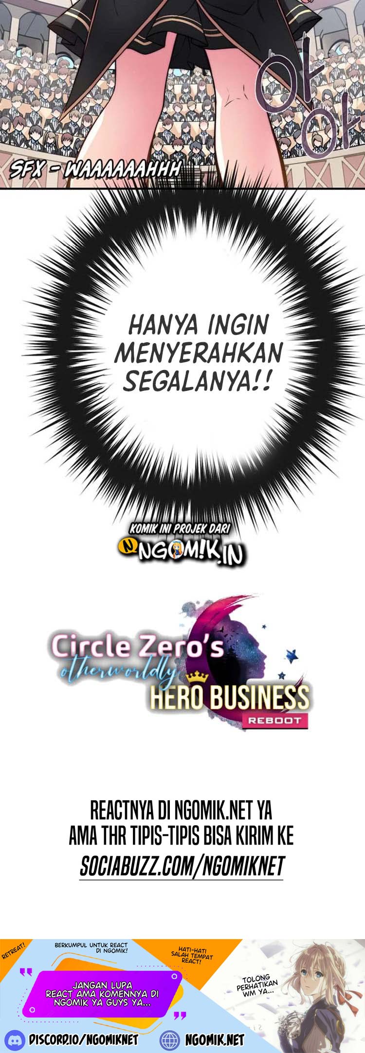 Circle Zero’s Otherworldly Hero Business: Reboot Chapter 63