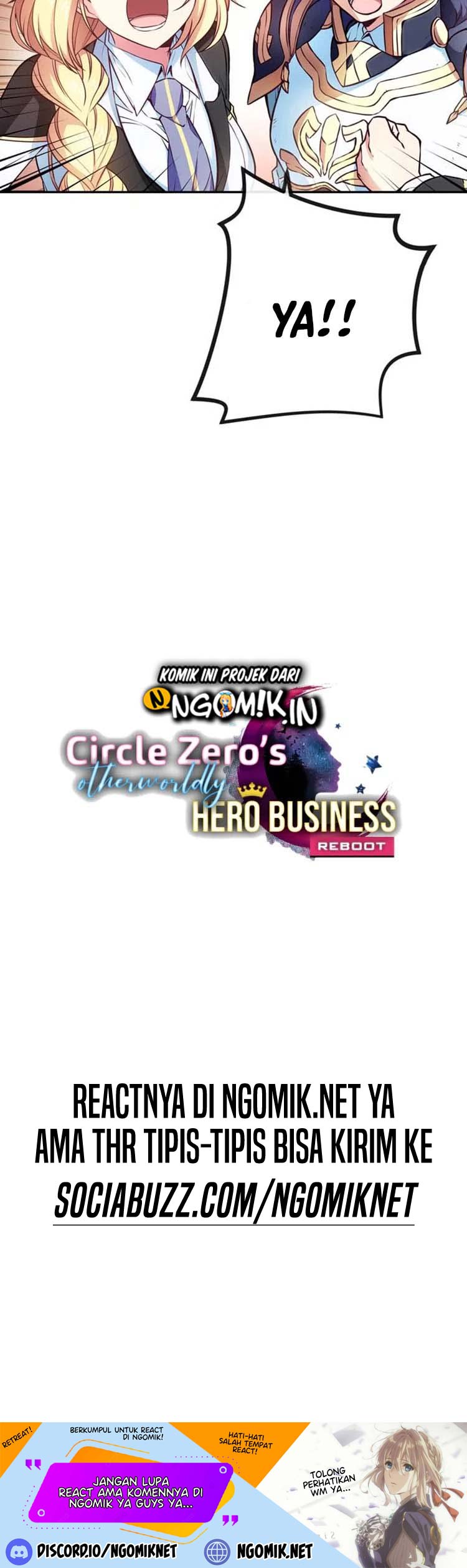 Circle Zero’s Otherworldly Hero Business: Reboot Chapter 65