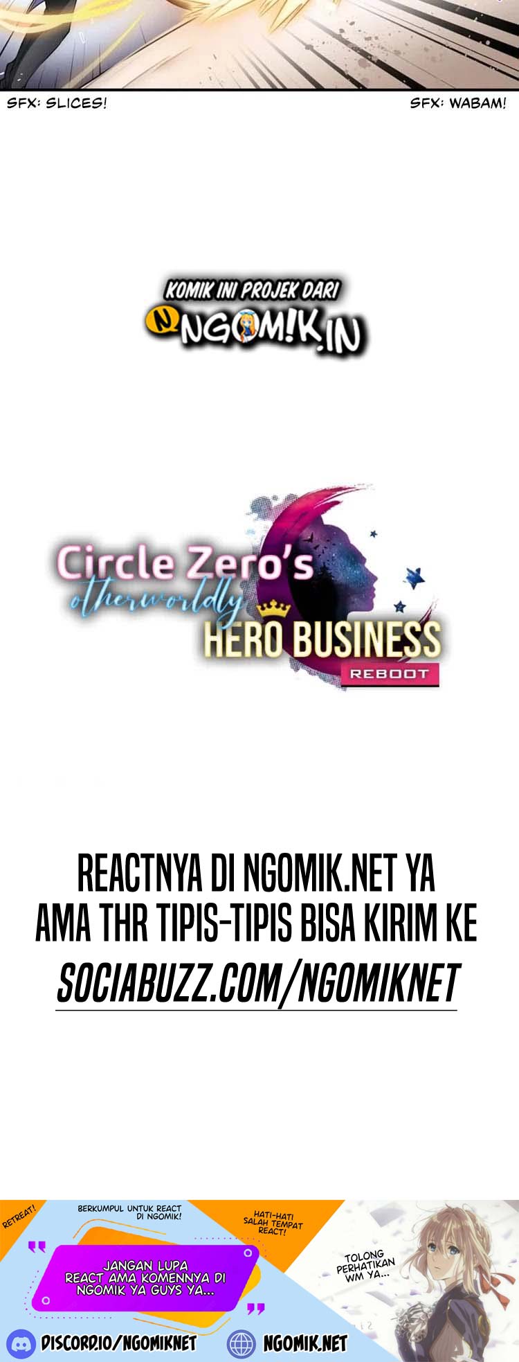 Circle Zero’s Otherworldly Hero Business: Reboot Chapter 70