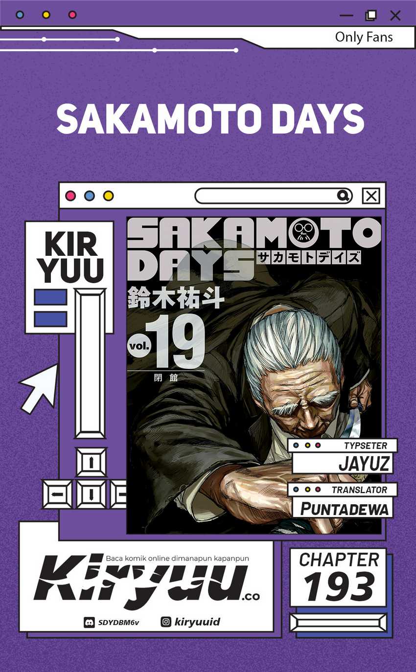 Sakamoto Days Chapter 193