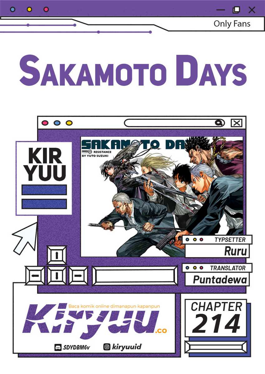 Sakamoto Days Chapter 214