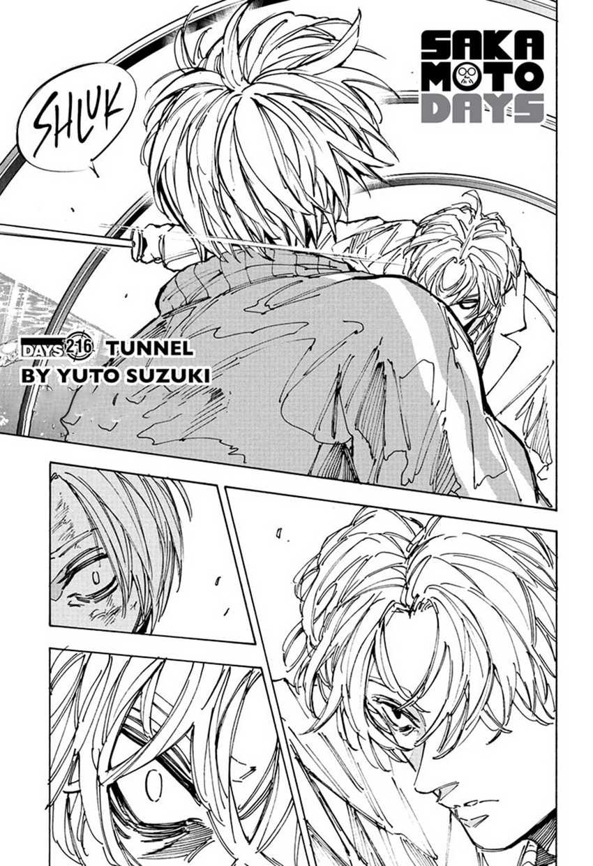 Sakamoto Days Chapter 216