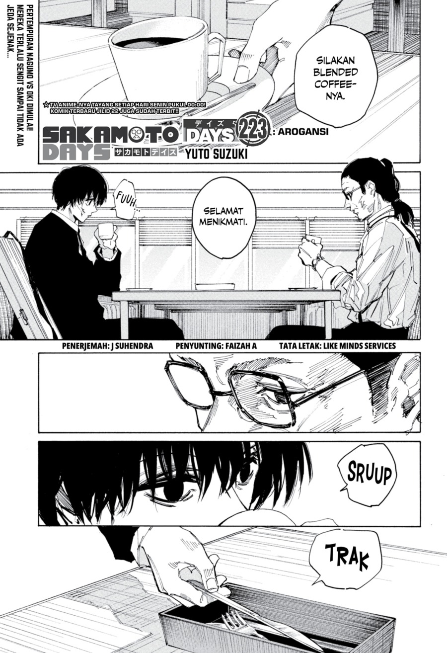 Sakamoto Days Chapter 223