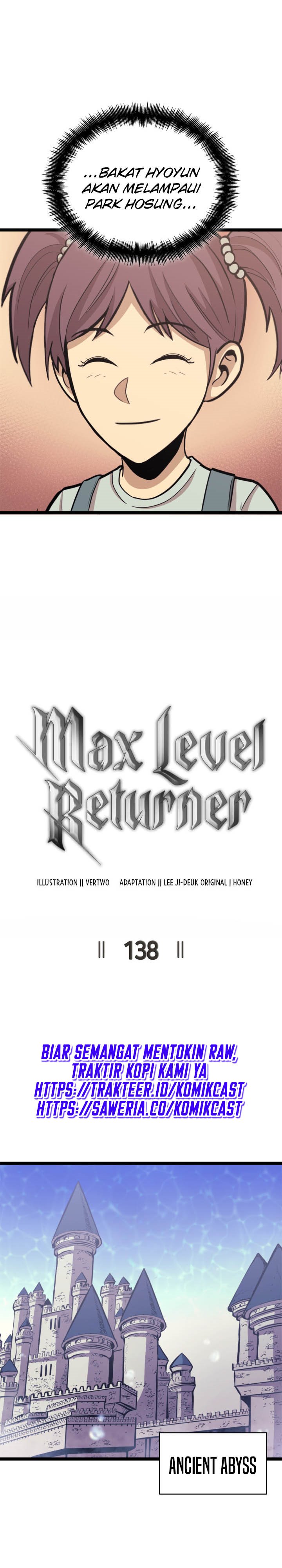 Highest Level Returnee (Max Level Returner) Chapter 138
