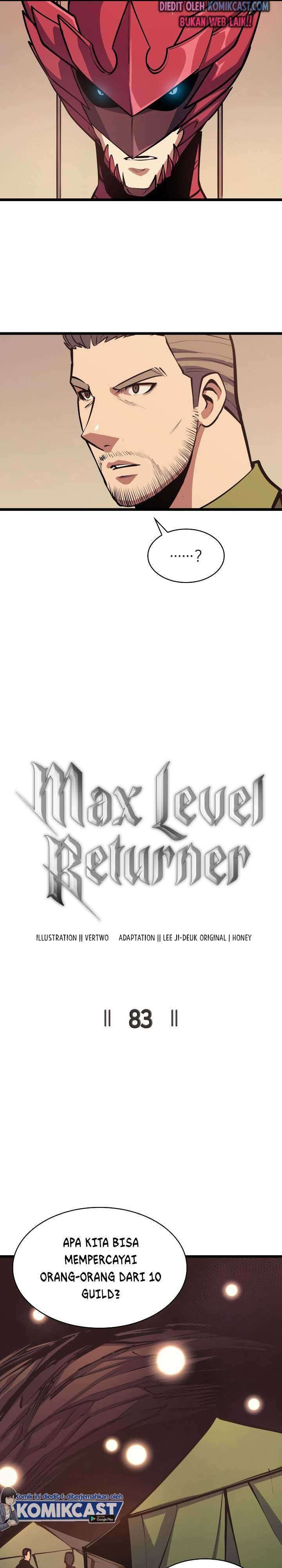 Highest Level Returnee (Max Level Returner) Chapter 83