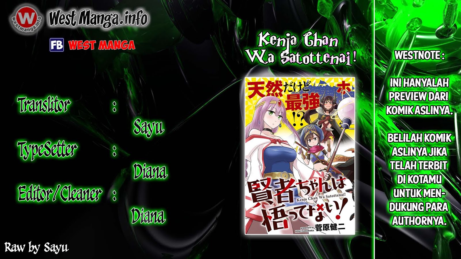 Kenja Chan Wa Satottenai! Chapter 02