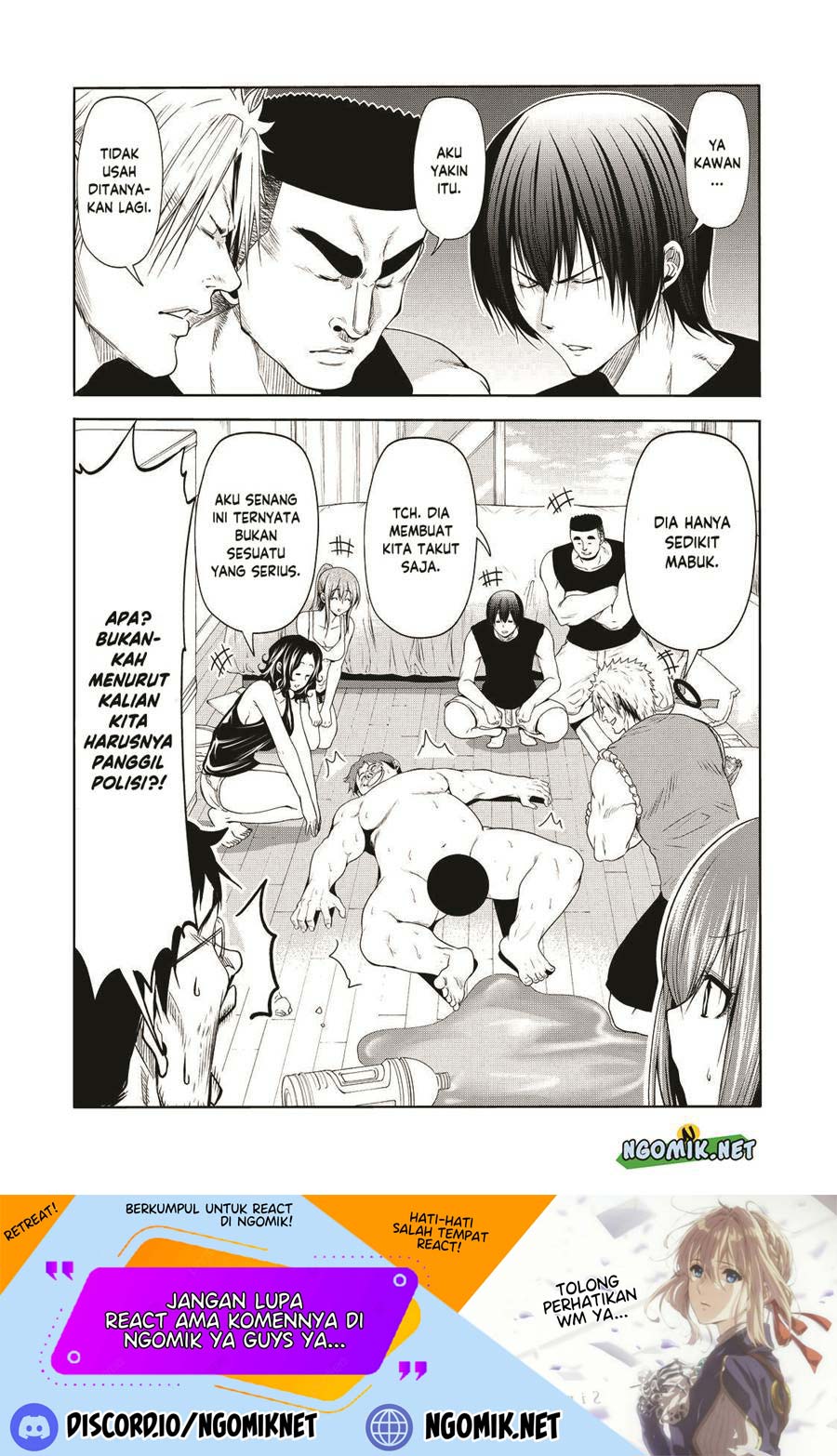 Grand Blue Chapter 75.5
