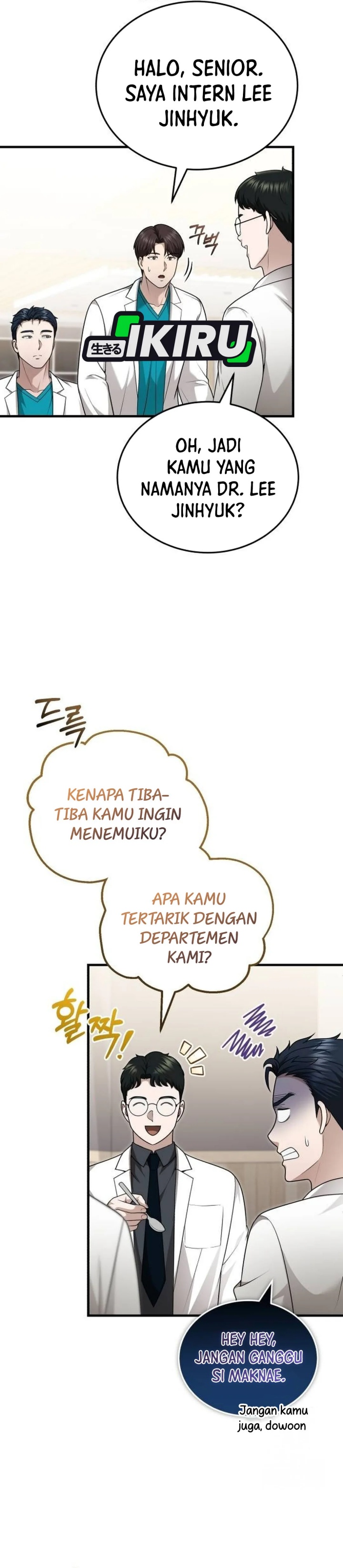 The Regressed Doctor Just Wanted to Live Quietly Chapter 38
