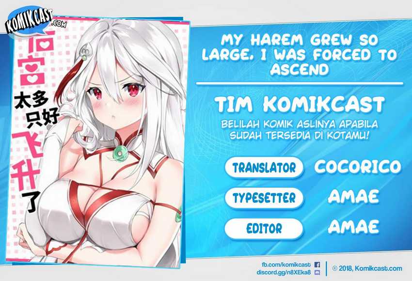 My Harem Grew So Large, I Was Forced to Ascend Chapter 21.5 page 0