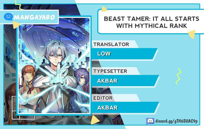 Beast Tamer: It All Starts With Mythical Rank Talent Chapter 11