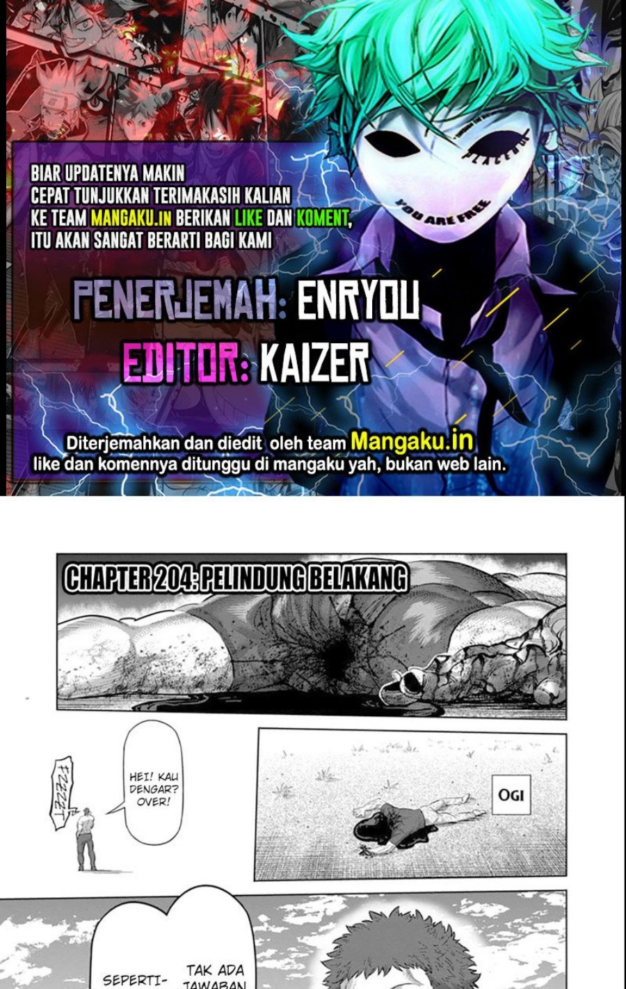 Kengan Omega Chapter 204