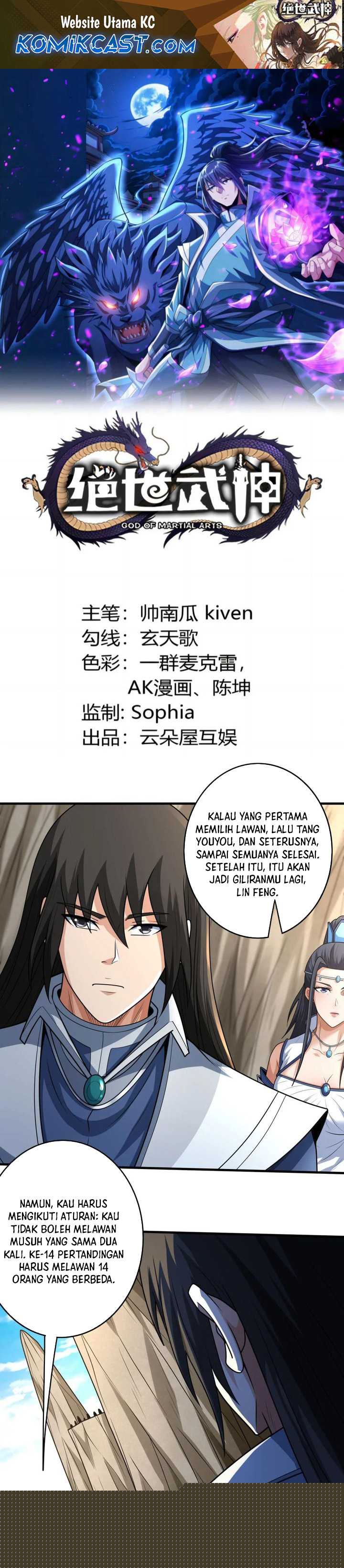 God of Martial Arts Chapter 801