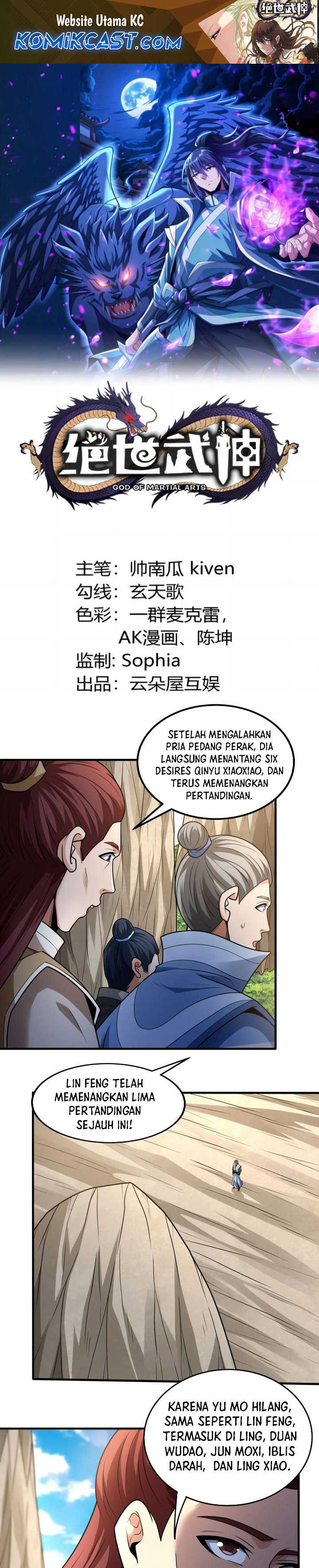 God of Martial Arts Chapter 805