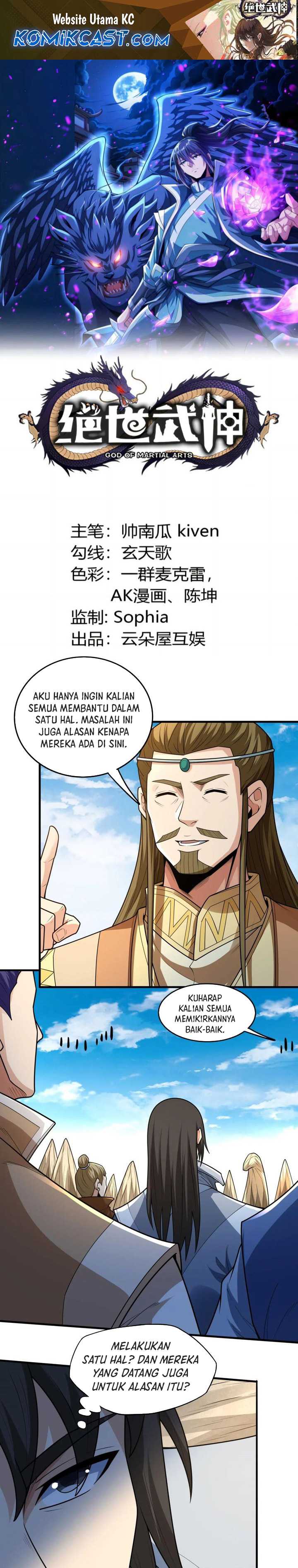 God of Martial Arts Chapter 824