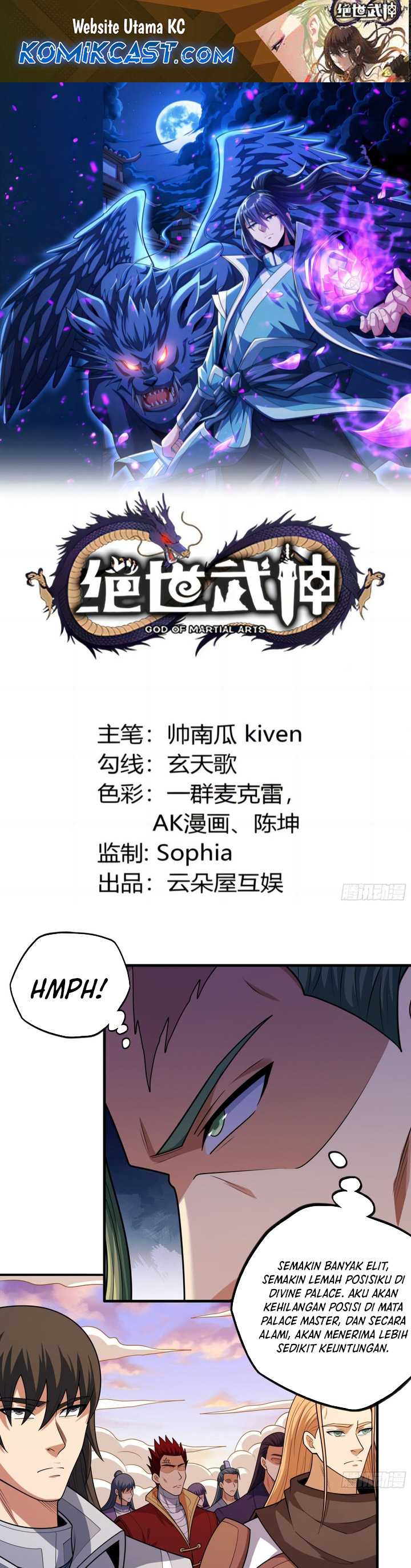 God of Martial Arts Chapter 827