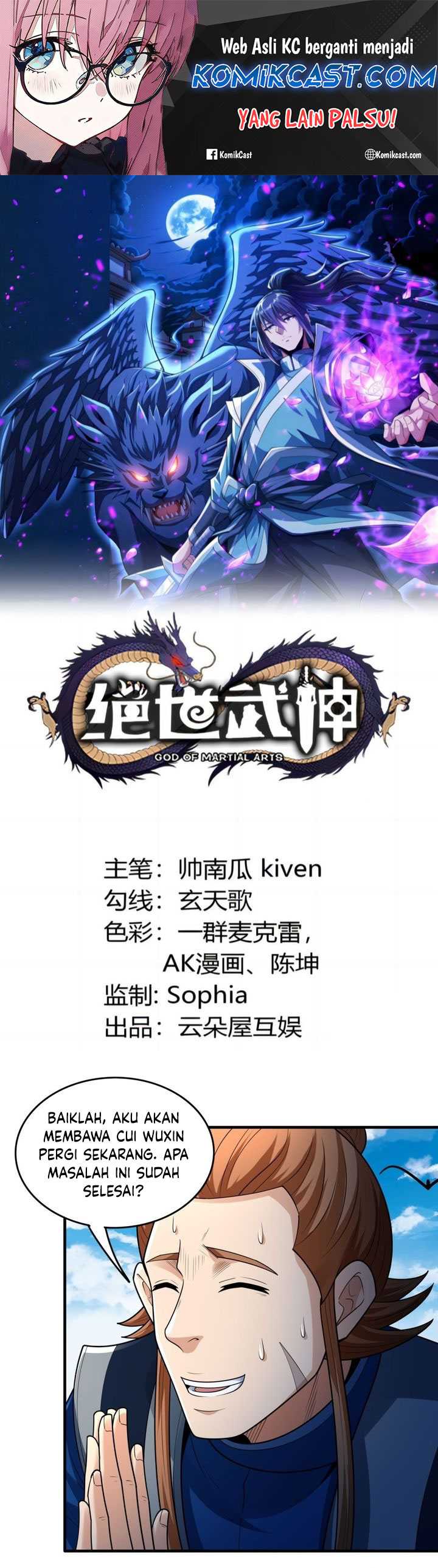 God of Martial Arts Chapter 837