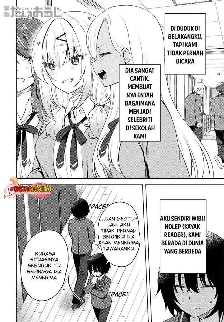 Ushiro no Seki no Gyaru ni Sukarete Shimatta -Mou Ore wa Damekamoshirenai- (The Gal Sitting Behind Me Likes Me -Maybe I’m Screwed Already-) Chapter 01.1 bahasa Indonesia