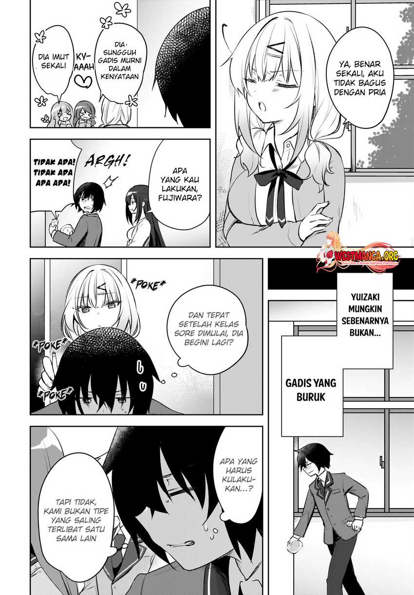 Ushiro no Seki no Gyaru ni Sukarete Shimatta -Mou Ore wa Damekamoshirenai- (The Gal Sitting Behind Me Likes Me -Maybe I’m Screwed Already-) Chapter 01.2 bahasa Indonesia