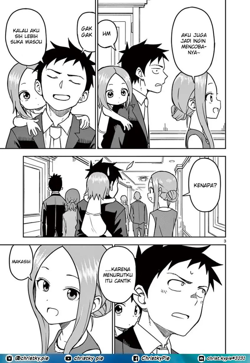 Karakai Jouzu no (Moto) Takagi-san Chapter 140