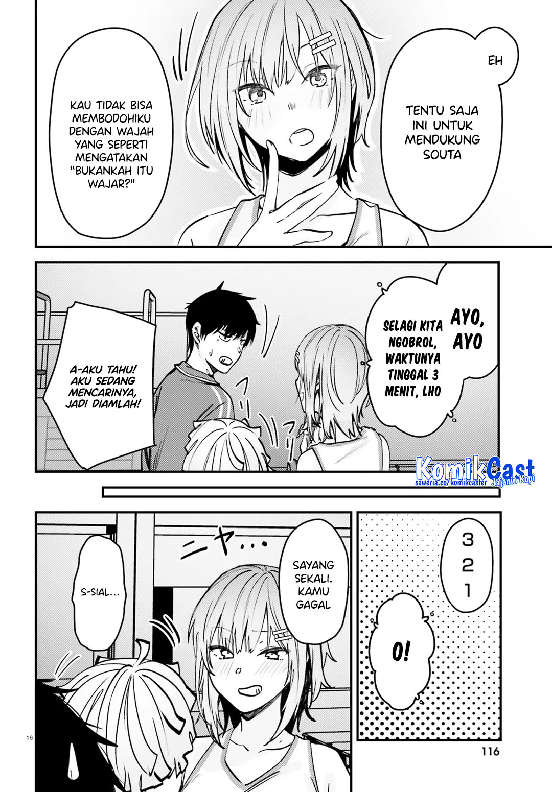 Kanojo wo Ubatta Ikemen Bishoujo ga Nazeka Ore made Nerattekuru chapter 8 halaman 17