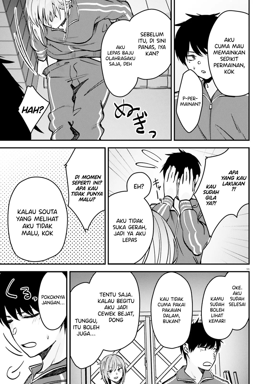 Kanojo wo Ubatta Ikemen Bishoujo ga Nazeka Ore made Nerattekuru chapter 8 halaman 12