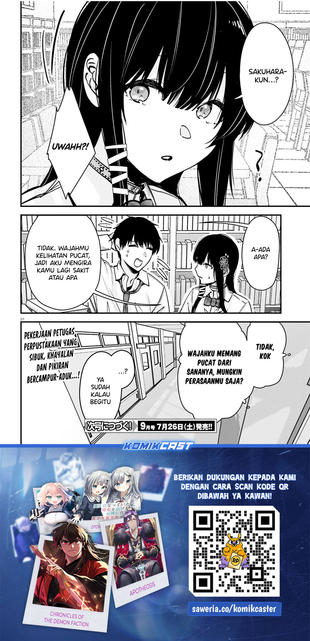 Kanojo wo Ubatta Ikemen Bishoujo ga Nazeka Ore made Nerattekuru chapter 9 halaman 20