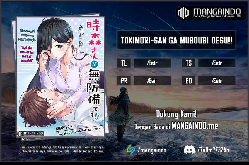 Tokimori-san ga Muboubi desu!! Chapter 01