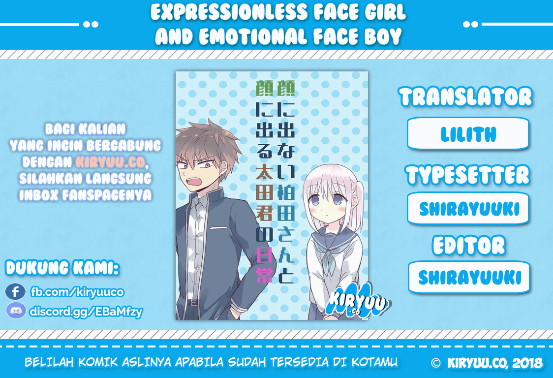 Expressionless Face Girl and Emotional Face Boy Chapter 05