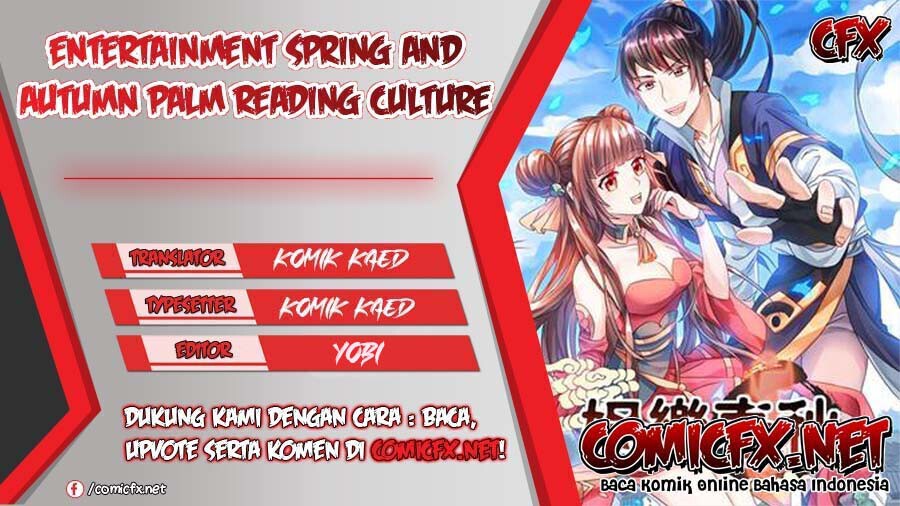 Entertainment Spring And Autumn Palm Reading Culture Chapter 03