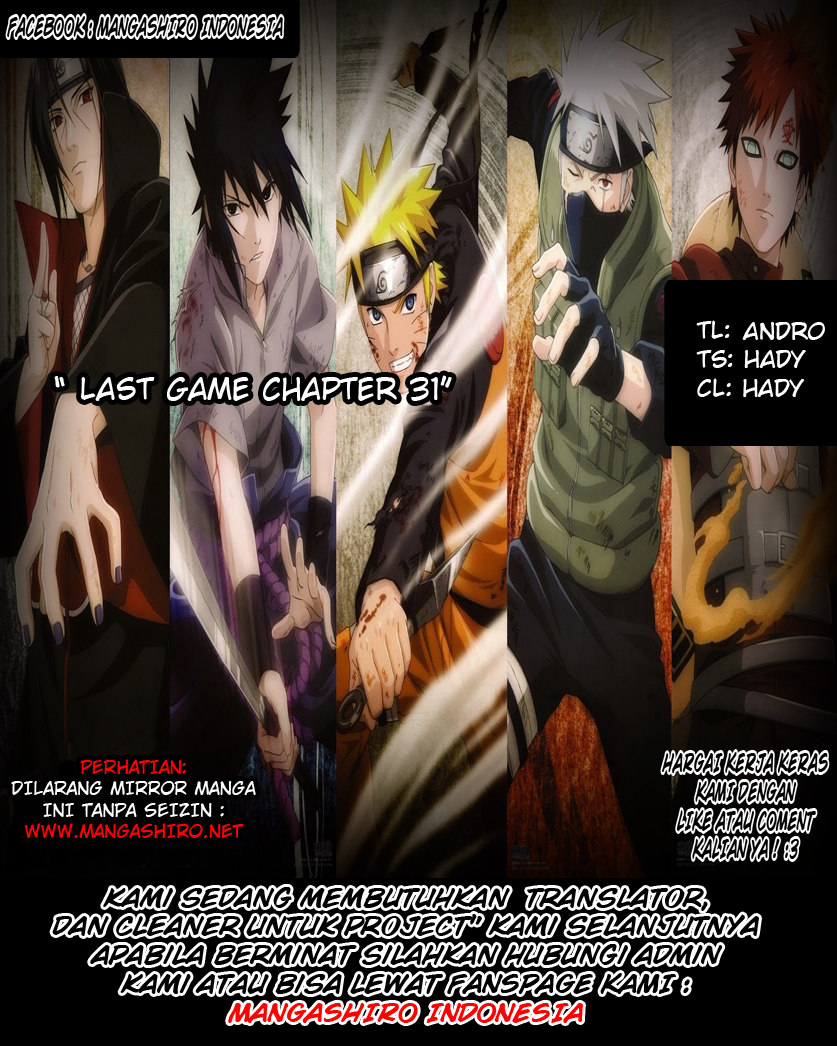 Last Game Chapter 31
