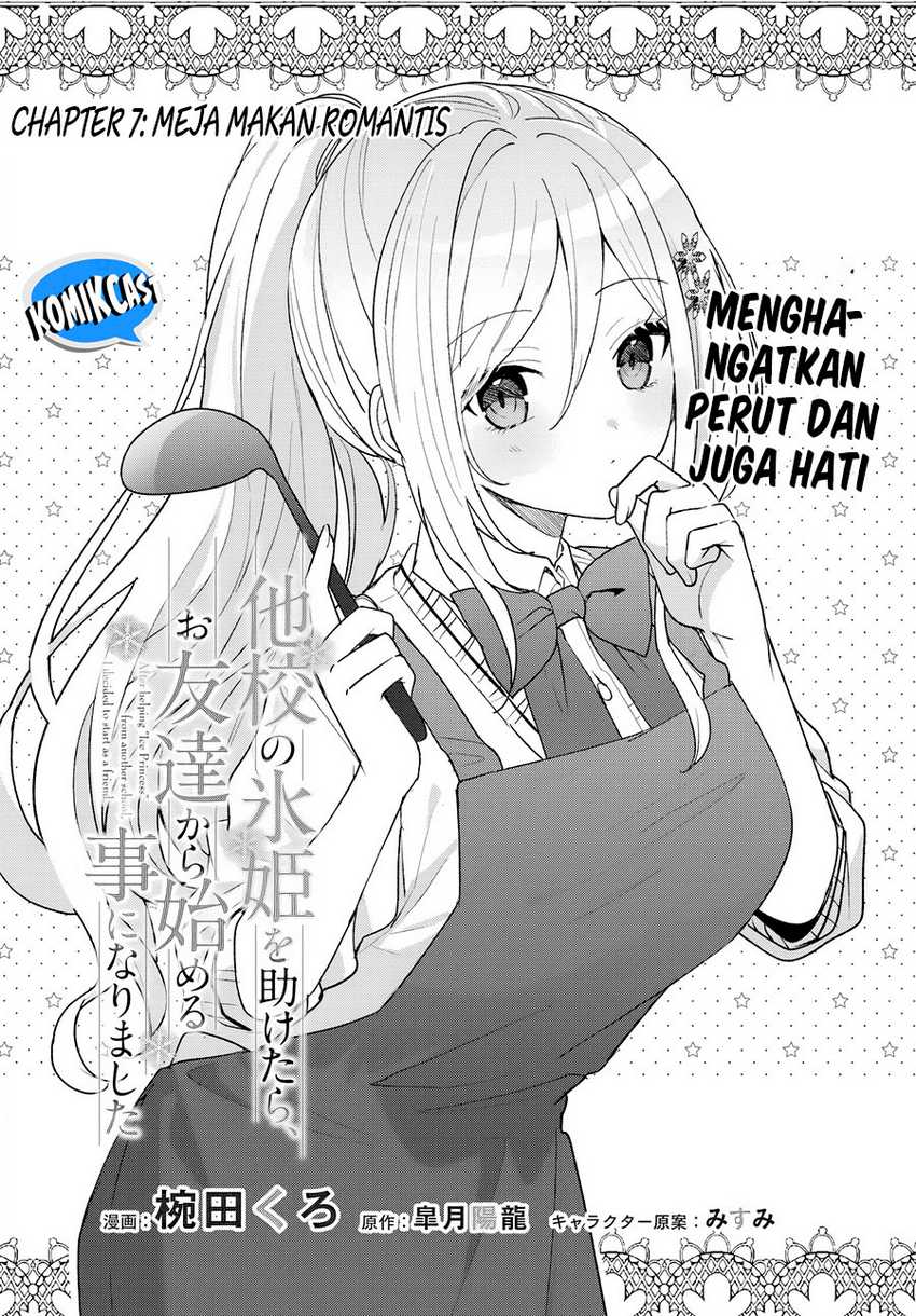 After Helping “Ice Princess” from Another School, I Decided to Start As a Friend Chapter 07.1