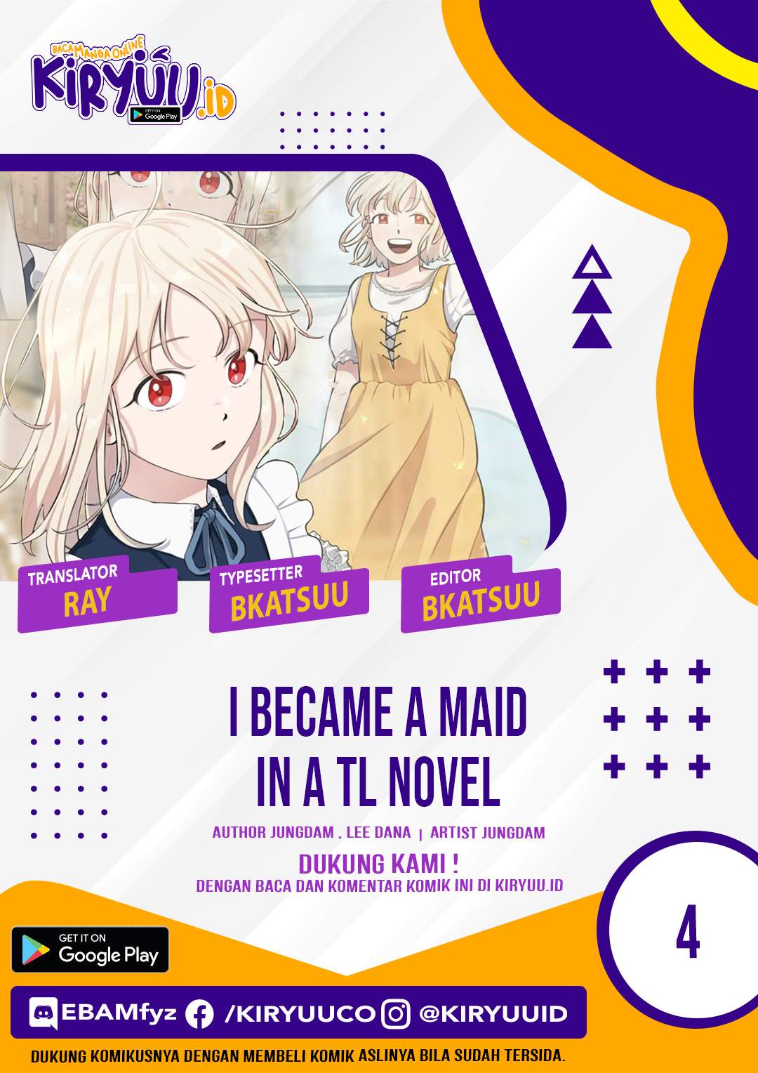 I Became a Maid in a TL Novel Chapter 04