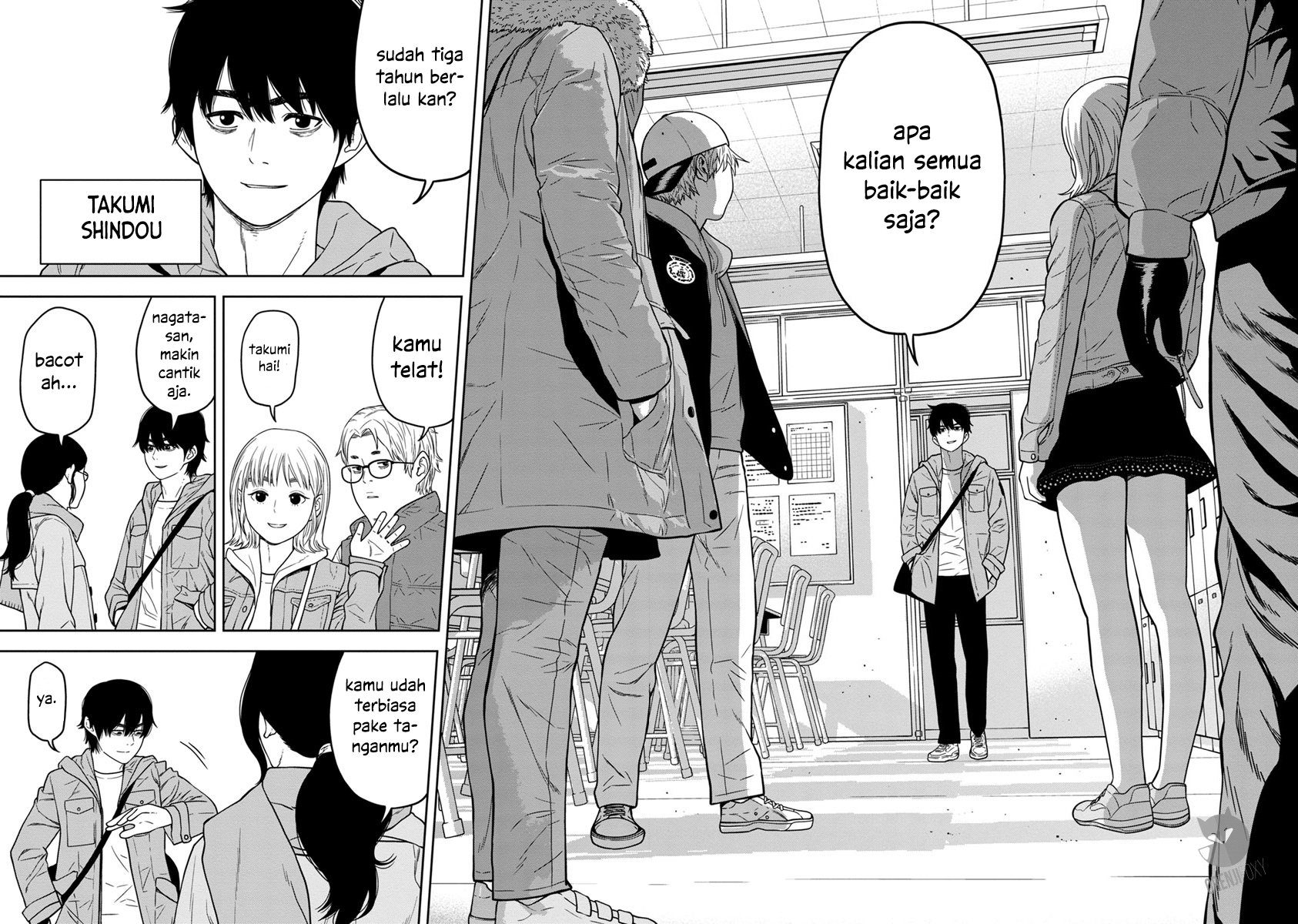 Kyoushitsu Jibaku Club Chapter 01