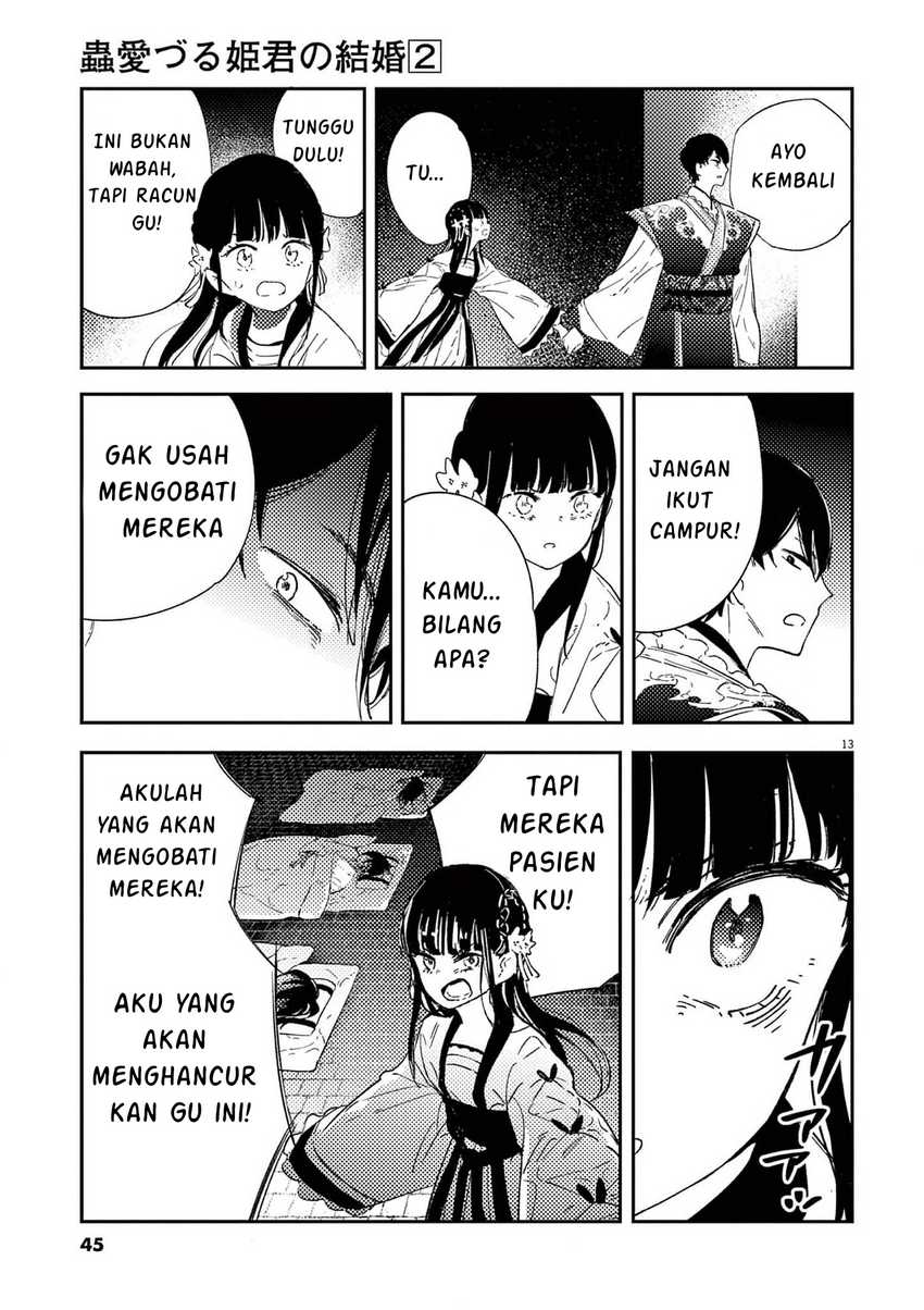 Mushi Mezuru Himegimi no Kekkon Chapter 09