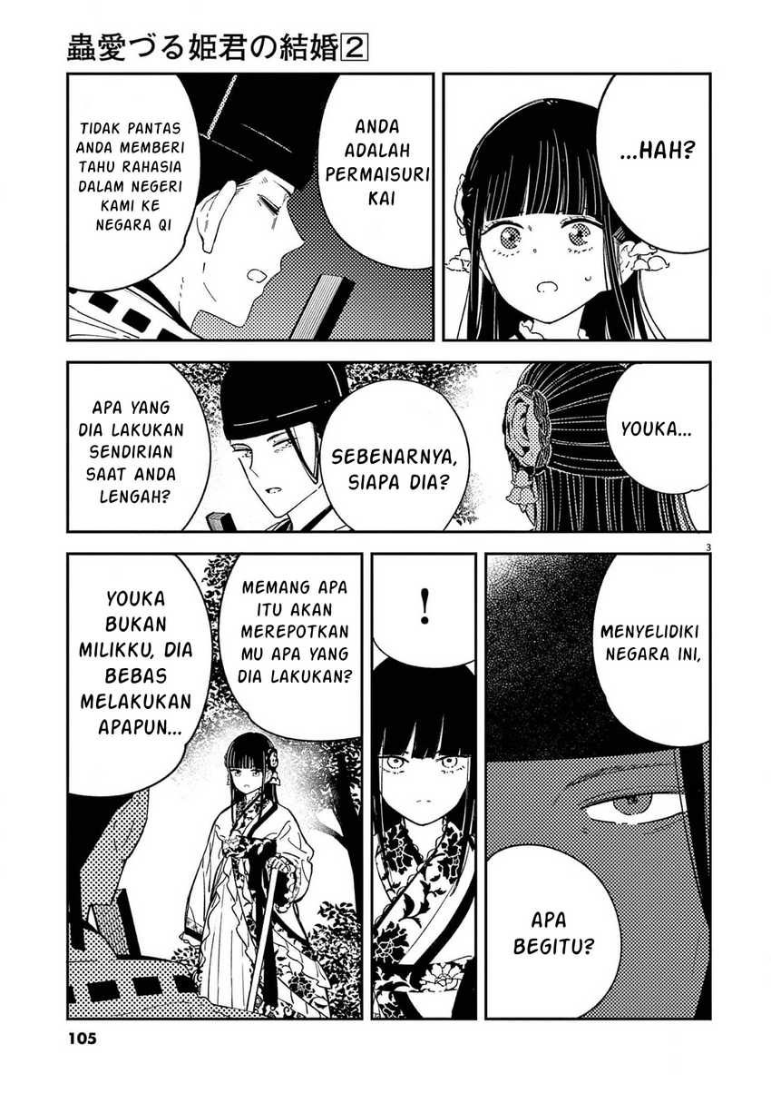 Mushi Mezuru Himegimi no Kekkon Chapter 13