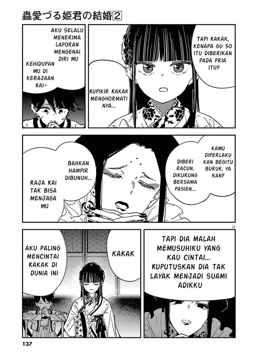 Mushi Mezuru Himegimi no Kekkon Chapter 14