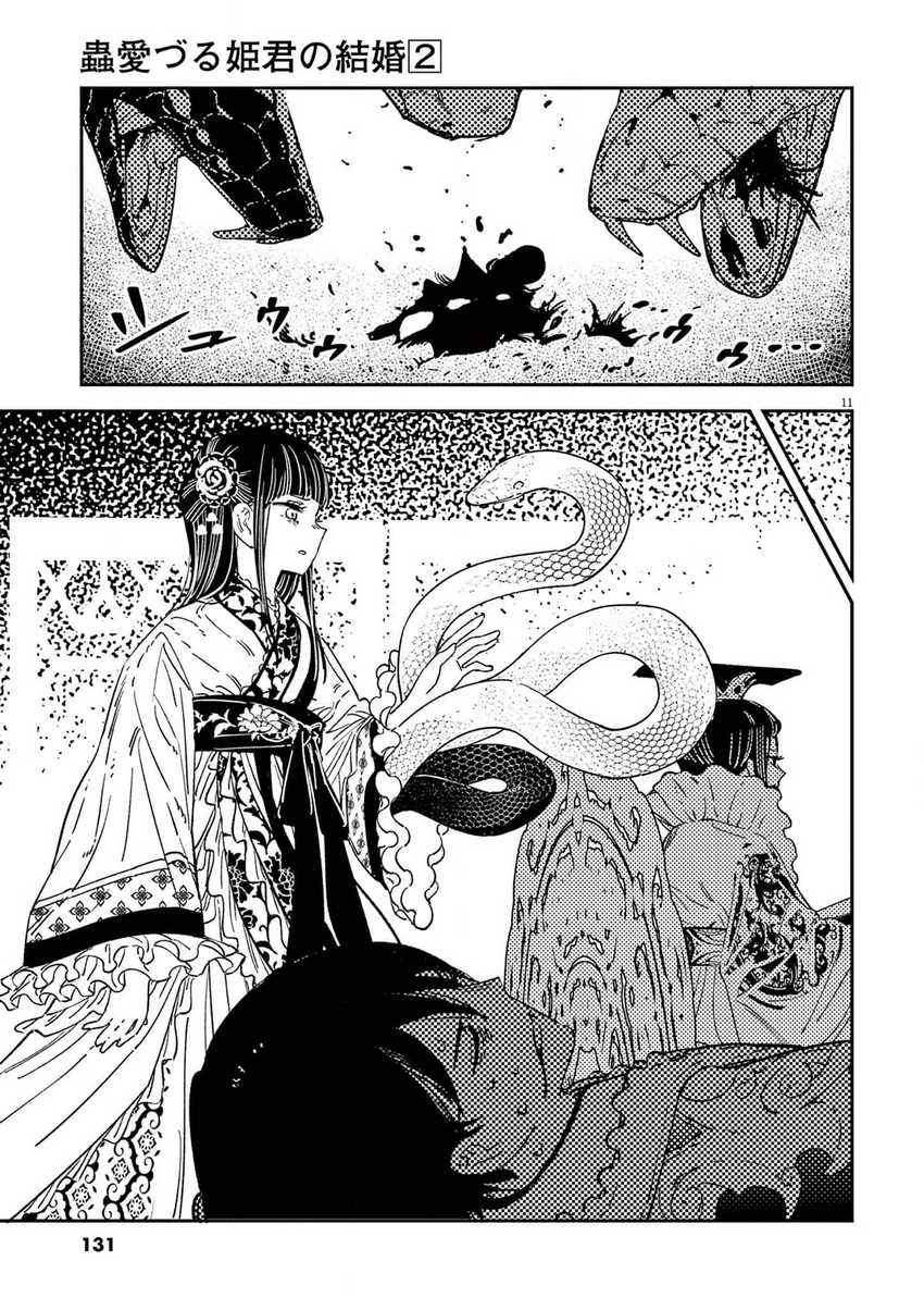 Mushi Mezuru Himegimi no Kekkon Chapter 14