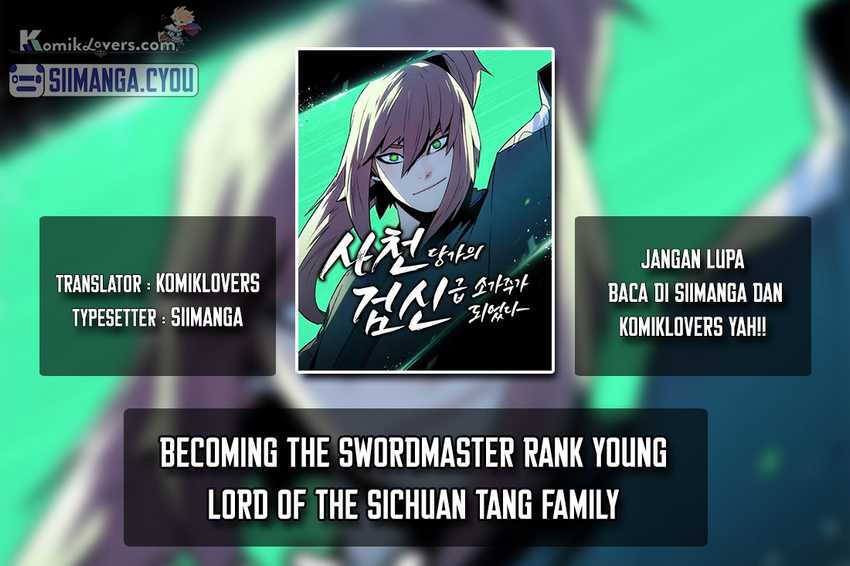 Becoming the Swordmaster Rank Young Lord of the Sichuan Tang Family Chapter 10