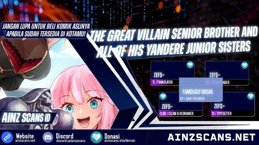 The Great Villain Senior Brother and All of His Yandere Junior Sisters Chapter 91