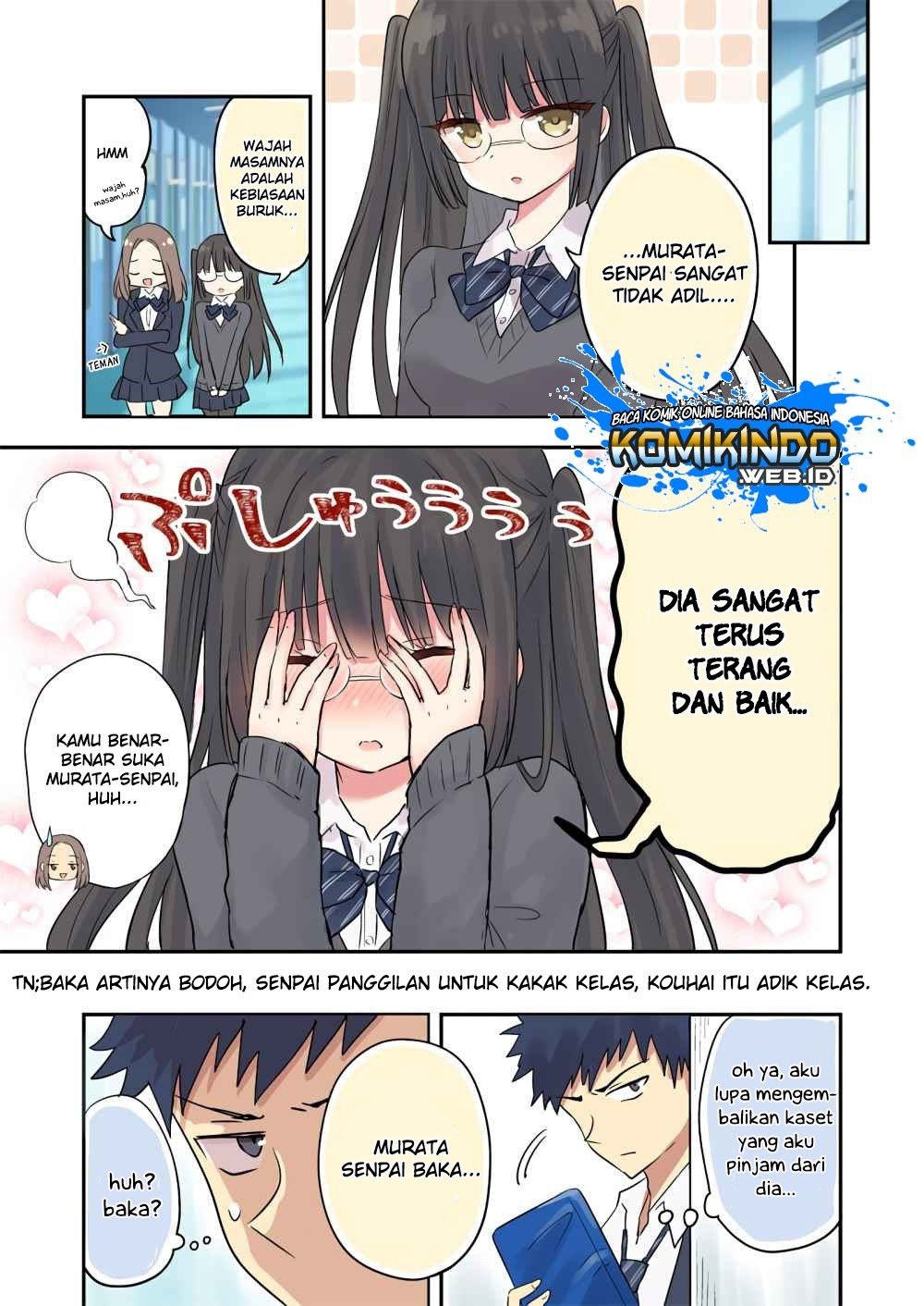 The Story of a High-Schooler Who Wanted a Girlfriend but Had a Sour Face [Kouhai Route] Chapter 00