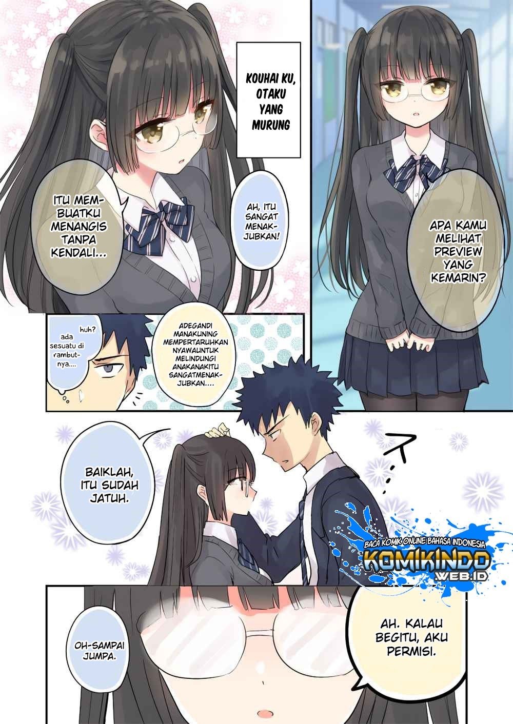 The Story of a High-Schooler Who Wanted a Girlfriend but Had a Sour Face [Kouhai Route] Chapter 00