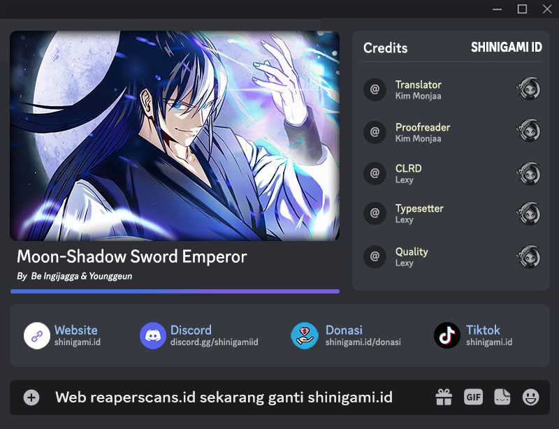 Moon-Shadow Sword Emperor Chapter 24
