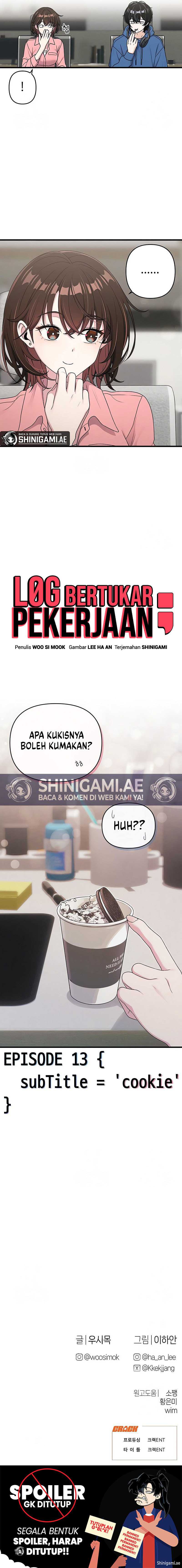 Job Change Log Chapter 13