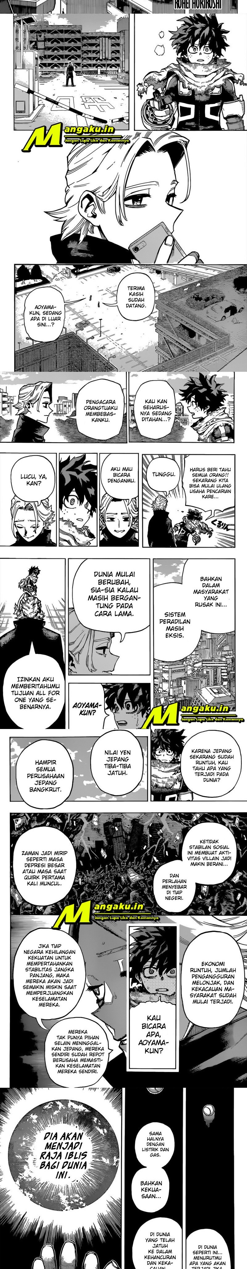 Boku no Hero Academia Chapter 343