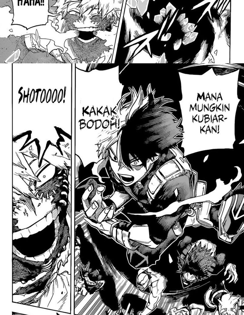 Boku no Hero Academia Chapter 344