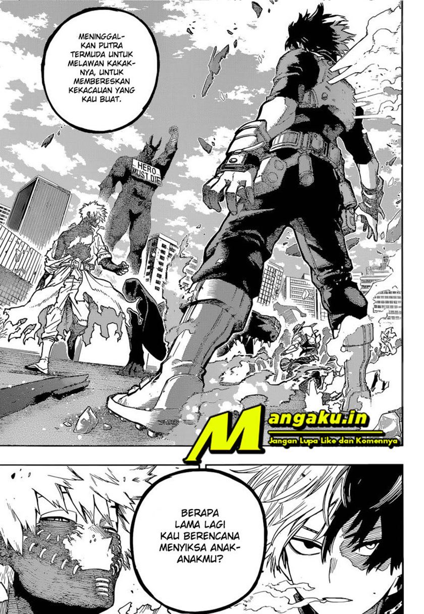 Boku no Hero Academia Chapter 345