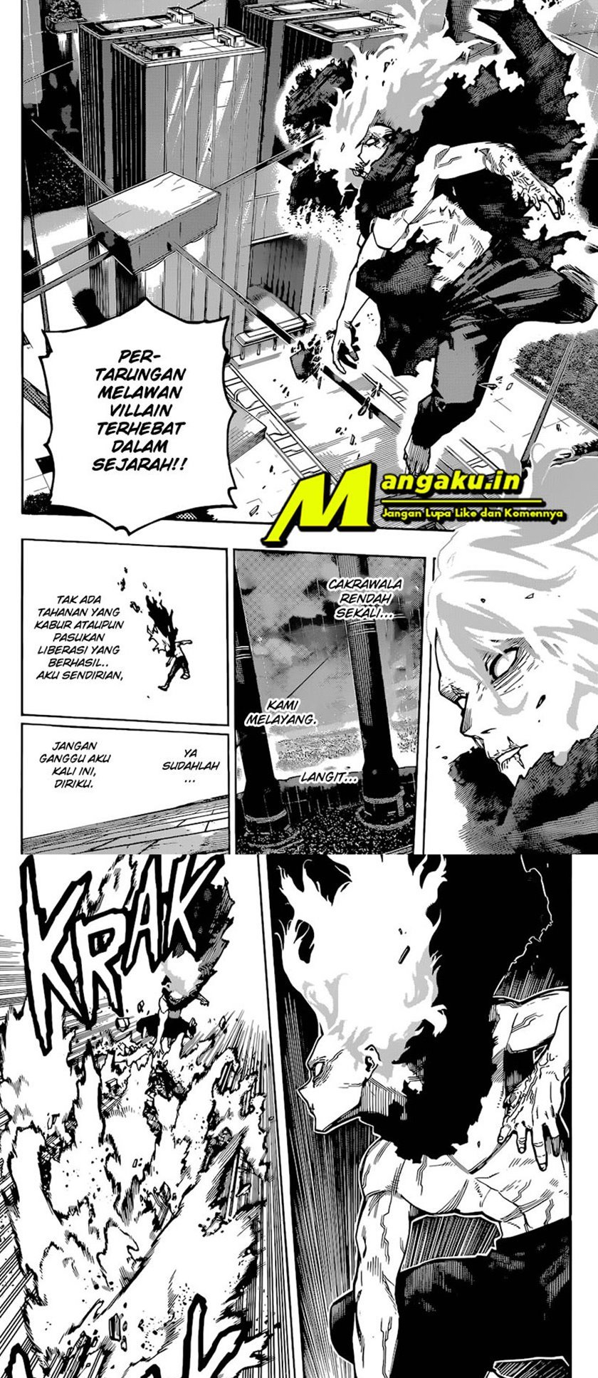 Boku no Hero Academia Chapter 346