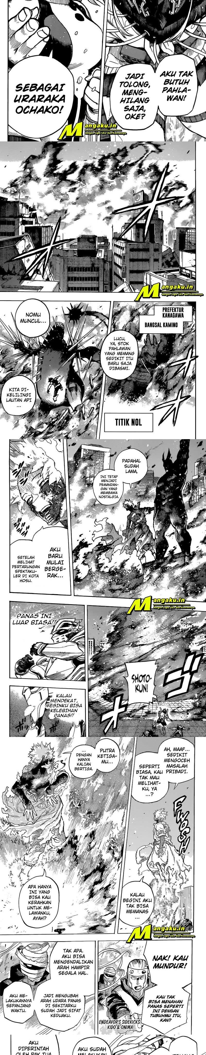 Boku no Hero Academia Chapter 349