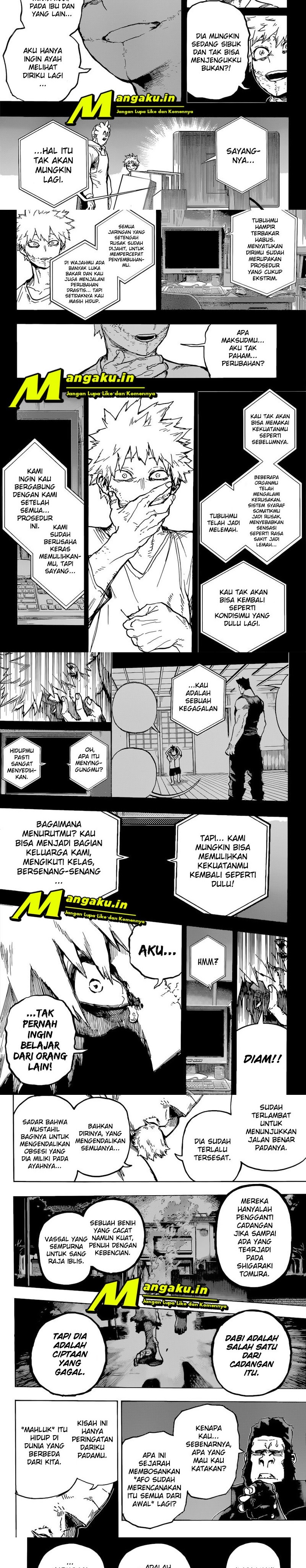 Boku no Hero Academia Chapter 350